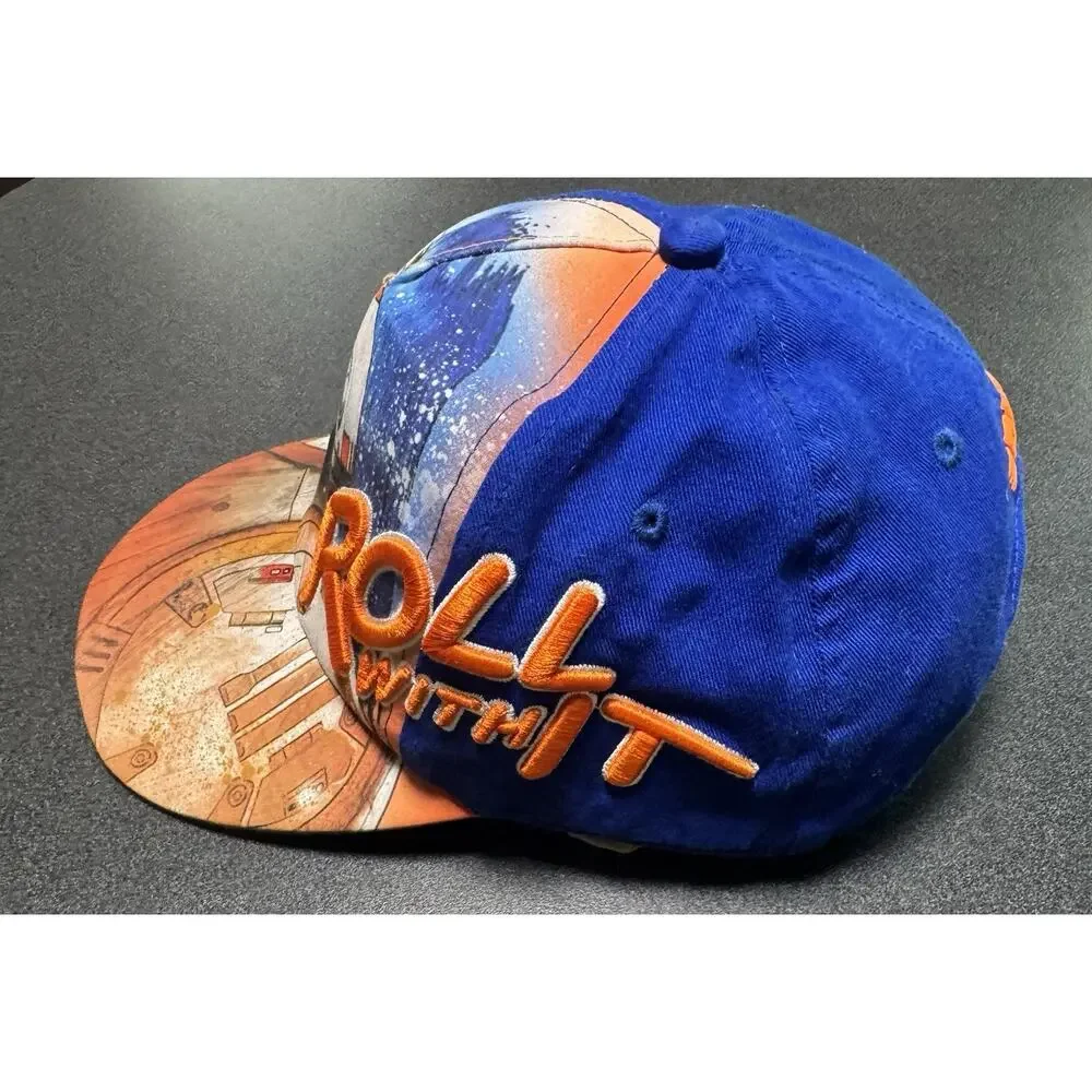 Lucasfilm Kids Star Wars Roll With It BB8 Snap Back Hat Cap One Size Fits Most